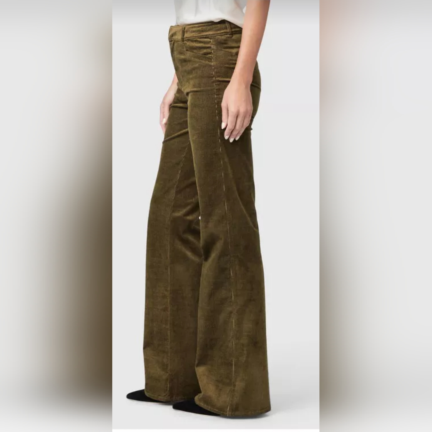 (1770) Nwt Paige Leenah Velvet Corduroy, Size 28 — image 3 of 6